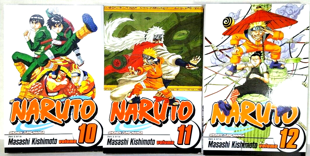 Naruto Ser.: Naruto, Vol. 10 11 12 by Masashi Kishimoto 2006
