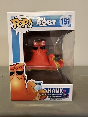 Funko Pop Hank 191 Finding Dory New In Box Vaulted 2016