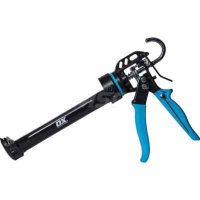 Ox Tools OX-P044410 Cordless Caulk & Adhesive Gun: 10 oz, Full Barrel Frame