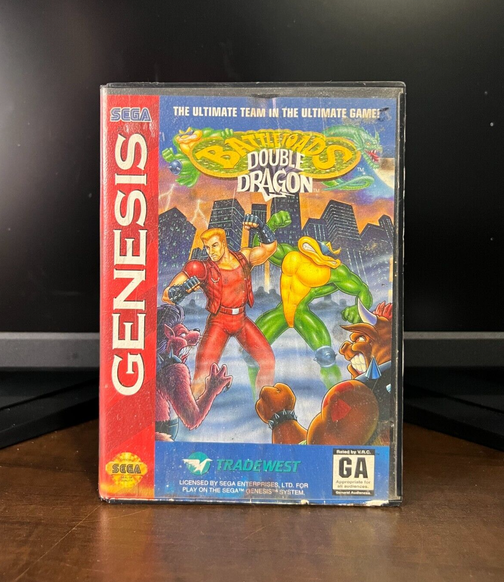 Battletoads Double Dragon Sega Genesis CIB Complete Authentic | eBay