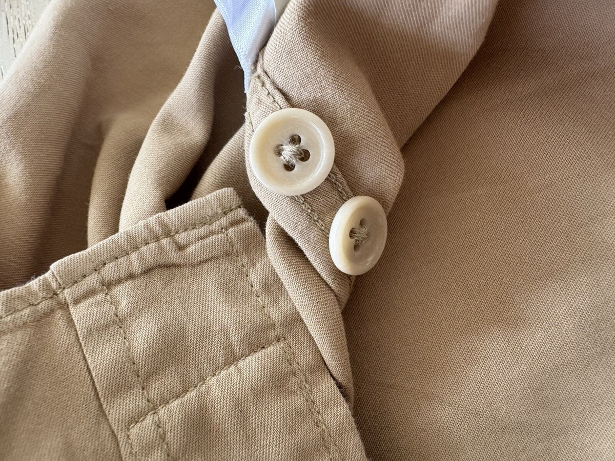 RRL Double RL Ralph Lauren Khaki Twill Workshirt Size L Slim