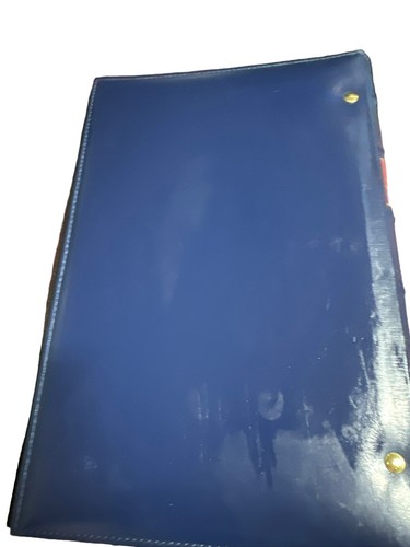 Pioneer Bonded Leather 3 Ring Bi-Directional Photo Album / 200 4X6" Navy As Is - Picture 6 of 7