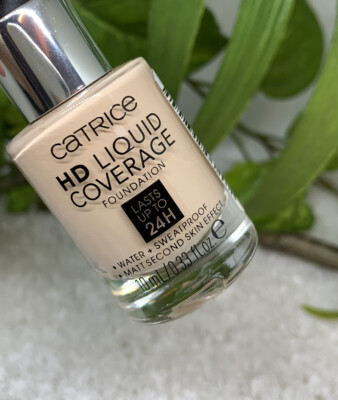 Catrice HD LIQUID COVERAGE FOUNDATION MINI FLASCHE 020-rose beige 10ml *neu*