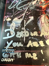 Signed Robocop Nintendo NES GAME Peter Weller USA NTSC Format Official JSA