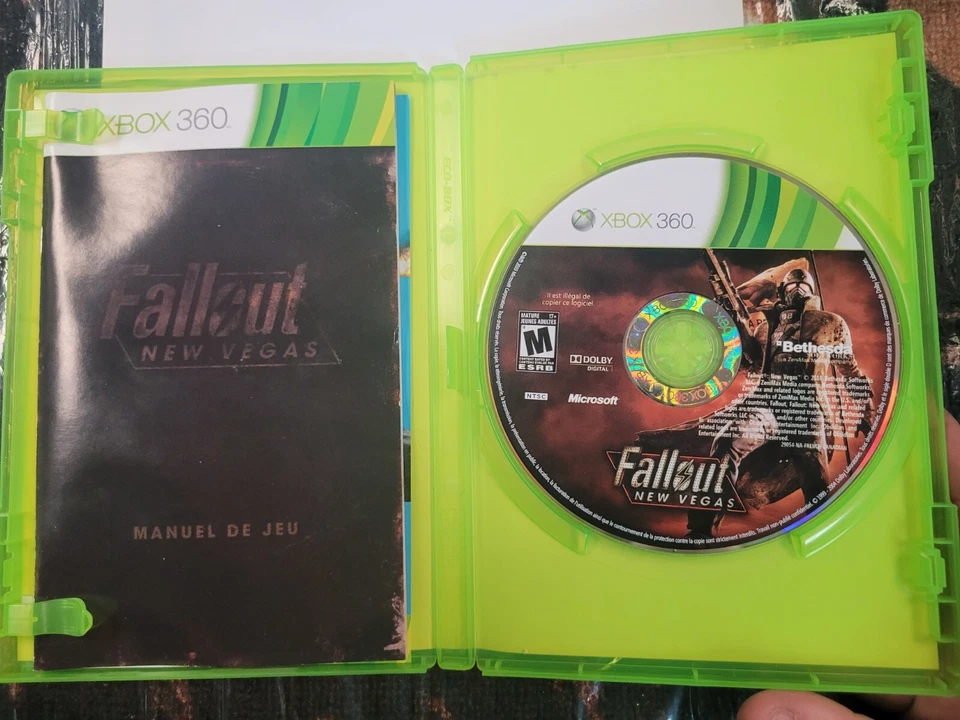 Fallout New Vegas Xbox 360 CIB FR Tested Free Shipping in Canada !! - Image 3 of 4