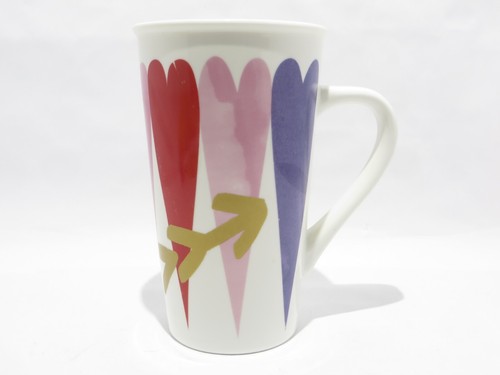 2017 Starbucks Valentine's Day Hearts & Arrows Mug 16oz