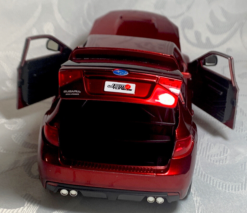 ミニカー JDM TUNERS 2012 SUBARU IMPREZA WRX STI JDM TUNERS: 2012 Subaru Impreza WRX STI 1/24 Scale (Candy