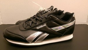 shiny reebok shoes