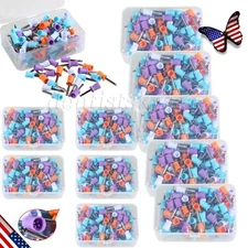 100-1000Pcs Dental Rubber Latch Polisher Polishing Prophy Cup Bowl Brushes