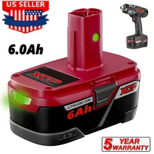 3/4/5/6Ah for Craftsman C3 19.2V XCP Lithium Compact Battery 35706 130211022