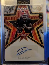 2024 Wild Card Auto Mania American DJ Lagway Auto 1/1 AMAS-DL 1st Trading Card 