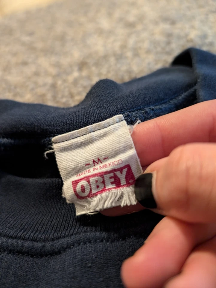 Sudadera Suicidal Tendencies X Obey cuello redondo talla Md Foto 3 de 4