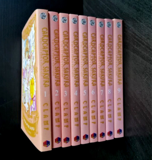Juego completo de cómics Card Captor Sakura manga inglés volumen 1-9 FIN - DHL rápido