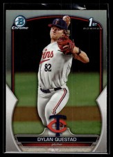 Dylan Questad 2023 Bowman Draft Chrome 1st Refractor Card #BDC-25