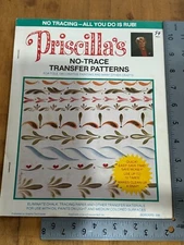 Priscilla's No Trace Transfer Patterns Tole Painting Crafts 