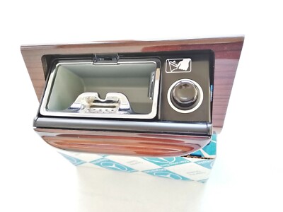 Mercedes W124 Ashtray Zebrano Wood Console With Lighter