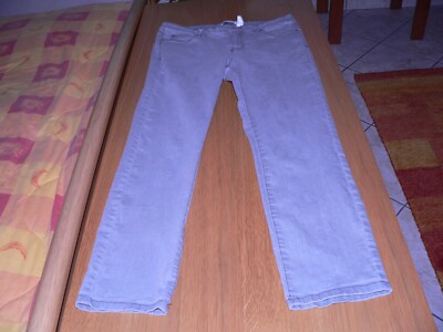 Damen-Jeans von collection L--grau--Gr.40--leichter used look--5-pocket-style