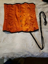 Heavy Duty Waist Training Satin Underbust Corset