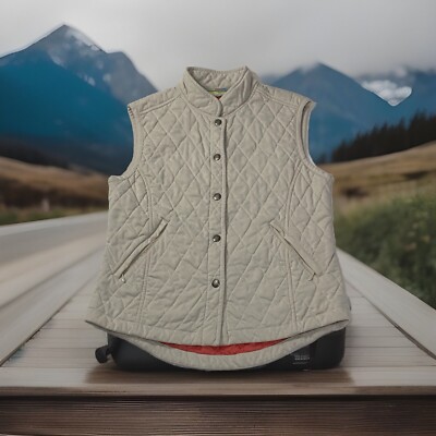 Greg Norman Vest Golf Women's Quilted Play Dry Size Small S