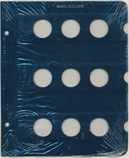 WHITMAN Blue Classic #3788 Blank US Small Dollar $ Album Page