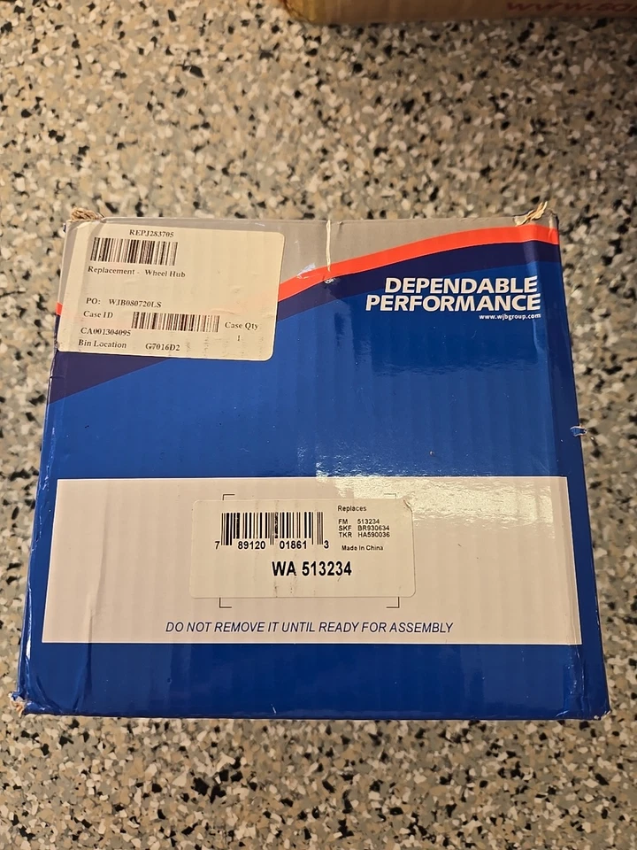 Conjunto de cojinete de rueda y buje para pasajero delantero Jeep Grand Cherokee 05-10 *NUEVO* Foto 3 de 4