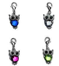 Original Bahnmüller Anhänger Dangle Charms Charm Eule (2,3 x 1,4cm)