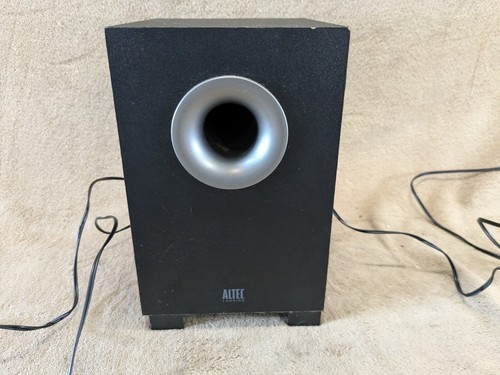 Altec Lansing Stereo Speaker System w/Subwoofer 3-piece Tested BX1221 - Photo 10/24