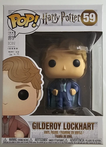 Funko Pop! Vinyl: Harry Potter - Gilderoy Lockhart #59 - blue suit