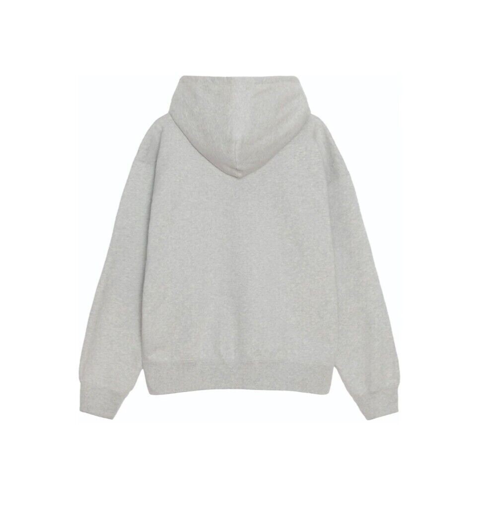 Nike x Stussy Pullover Hoodie Adult Unisex SZ S Heather Grey