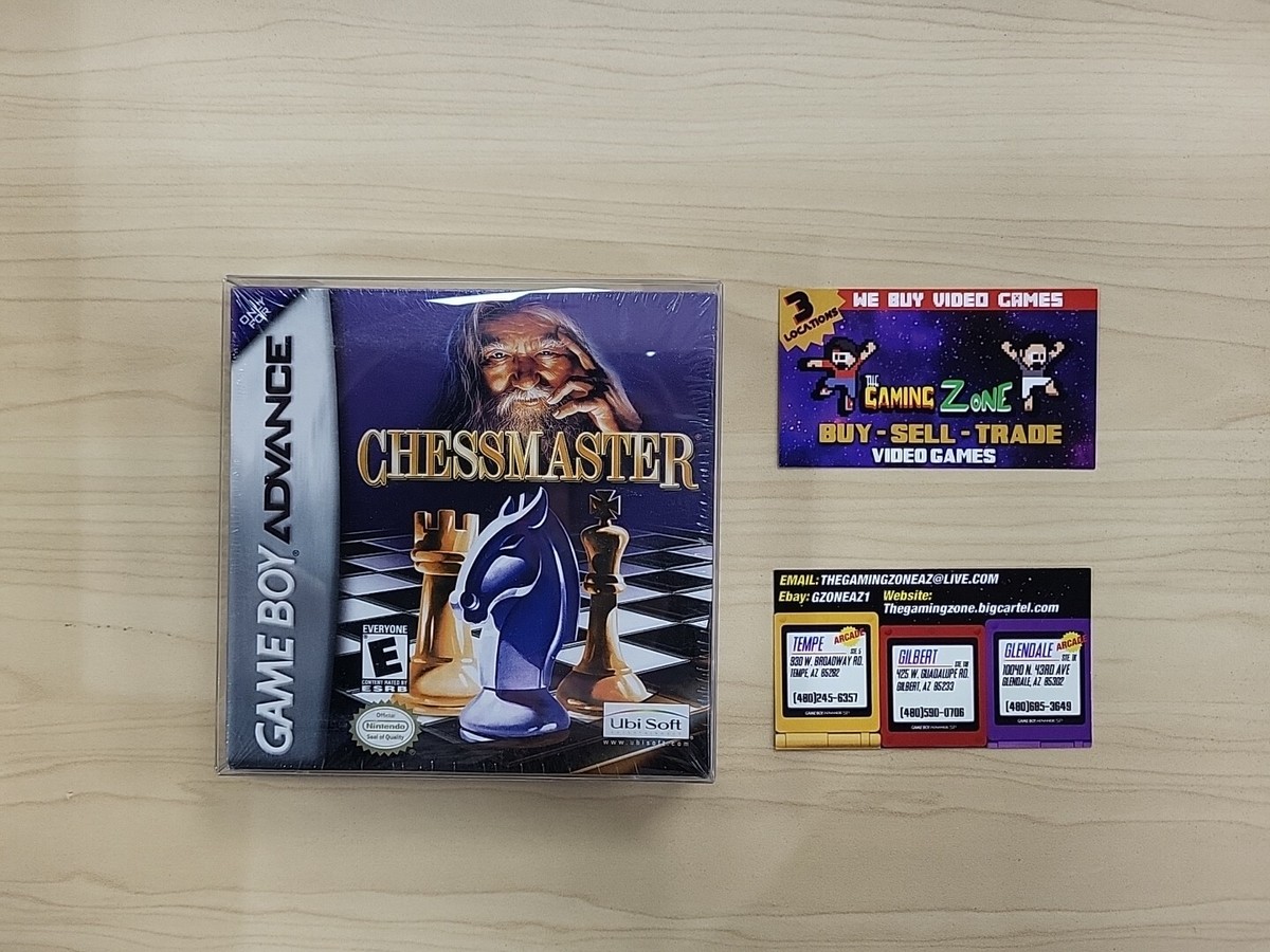 ゲームボーイアドバンス - 海外版　The Chessmaster ★ チェスマスター　ゲームボーイ Chessmaster (Nintendo Game Boy Advance, 2002) for sale