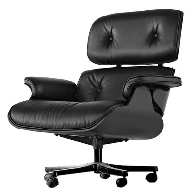 Swivel armchair on wheels Alivar Mvsevm 727 - Charles and Ray Eames