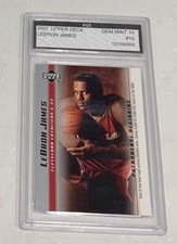 Lebron James FGS (Finest Grading) GM-MT 10 2003-04 Upper Deck Rookie Card # 10!