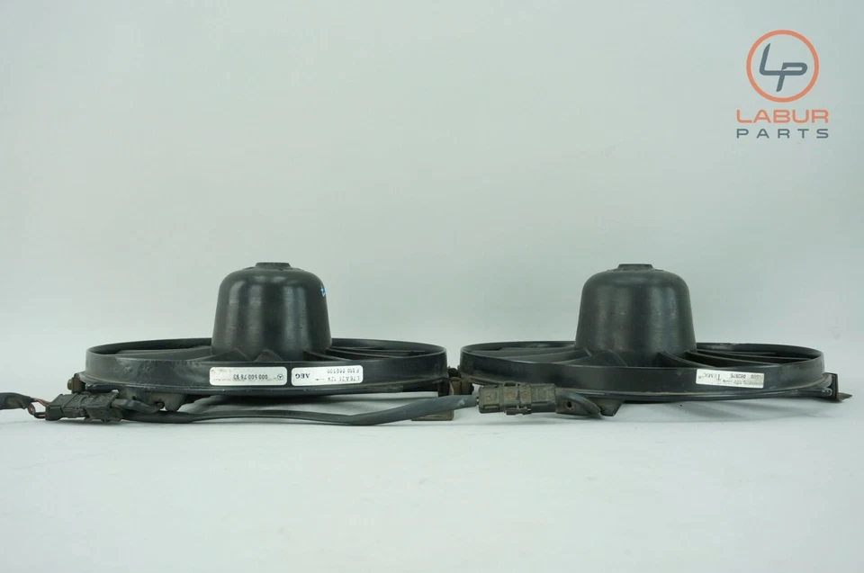 Conjunto ventilador refrigeración motor radiador doble mercedes clase sl r129 90-02 z438 Foto 3 de 4