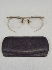 Vintage 1/10 12k Gold Filled Eyeglasses with Case