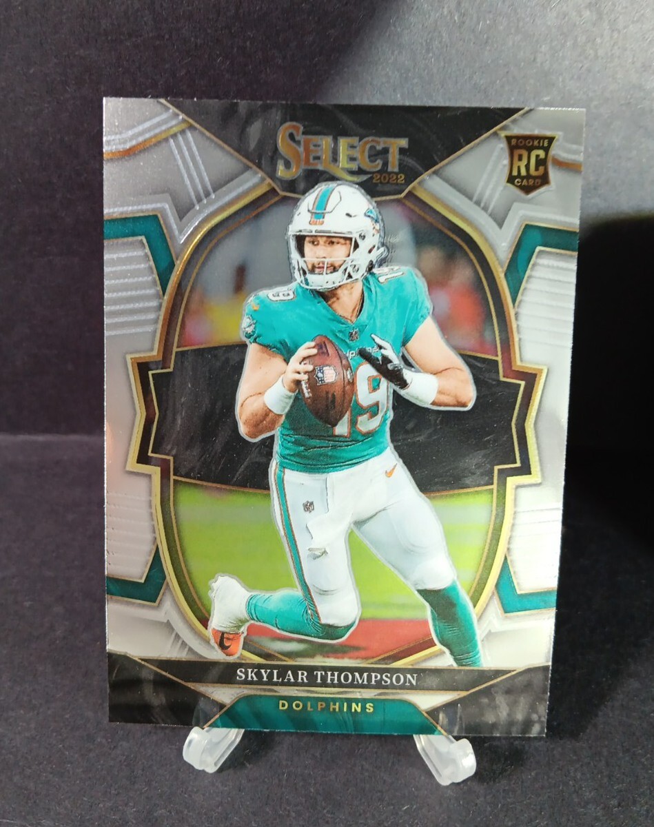 2022 Panini Select Concourse Level Silver Prizm #96 Skylar Thompson Rookie RC
