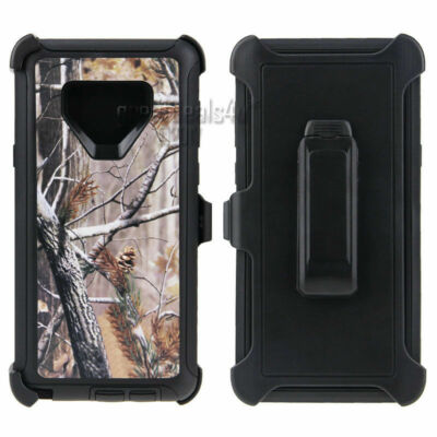 For Samsung Galaxy Note 9 Case Cover 3 Layer Shockproof Series with Belt Clip