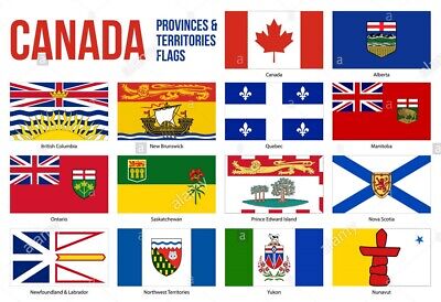 3 x 5 FT Quebec Flag Banner Grommets New HIGH QUALITY 100% Polyester