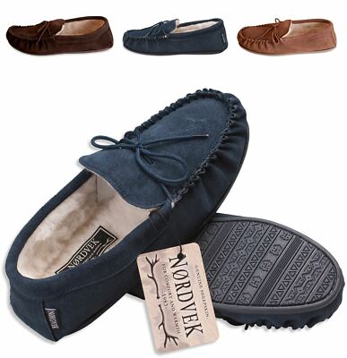 mens slippers with hard soles