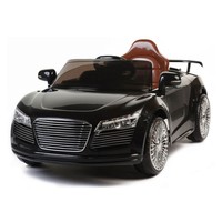 Children Kids Audi Style 12v Battery Electric 2 Speed Ride On Car Black + Remote Children Kids Audi Style 12v Battery Electric 2 Speed Ride On Car Black + Remote