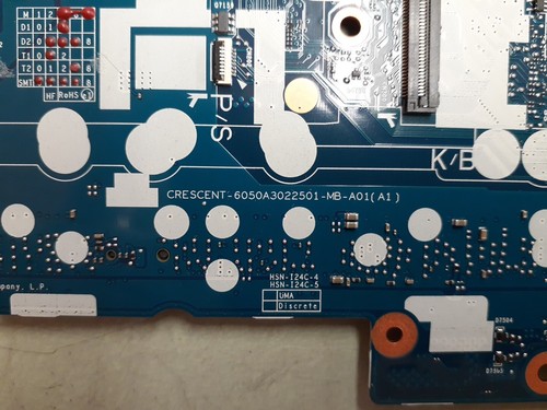 2) Scheda madre HP EliteBook 850 i7-8665U 6050A3022501 L62755-601 SRF9W + dissipatore - Foto 4 di 5