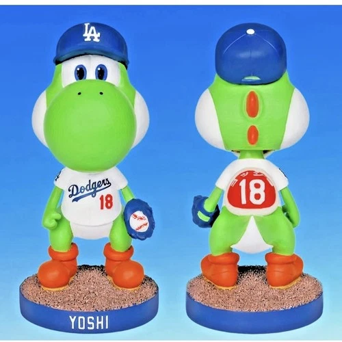 Yoshi Super Mario LA Dodgers Yamamoto Bobblehead SGA 3/31/26 Rare