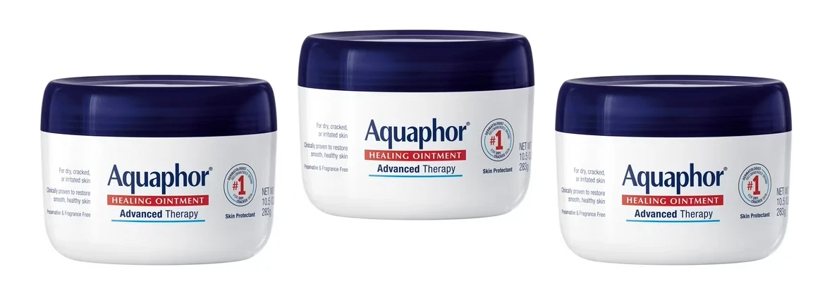 Pack 3 Aquaphor Advanced Therapy Healing Ointment Skin Protectant 10.5 Oz, 05/27
