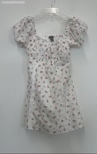 Forever 21 Womens Short Sleeve Floral Babydoll Dress Juniors - Size XS