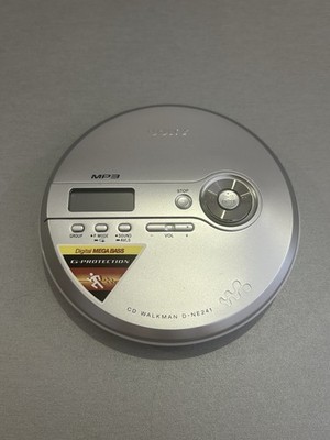 Sony Walkman Discman Silber D-NE241