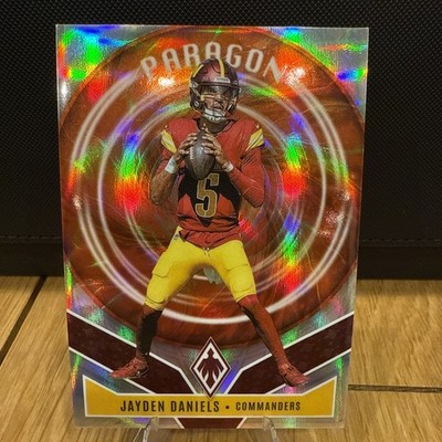 Jayden Daniels 2025 Panini Phoenix Paragon Insert Silver Parallel #1 Commanders