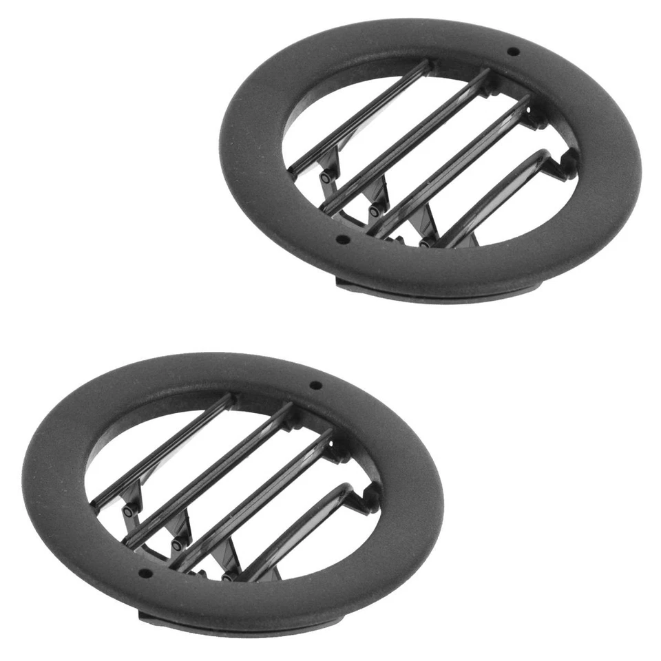 Пара черных жалюзи для потолочных вентиляционных решеток переменного тока для Ford Van от оригинального производителя - Изображение 2 из 4