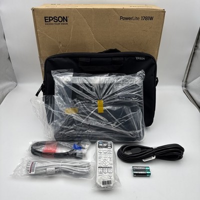 Epson Powerlite 1781W H794A Wireless 3LCD Black Projector