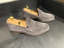 Di Bianco SPQR Suede Loafers US 8 41 Men's ($895 retail)