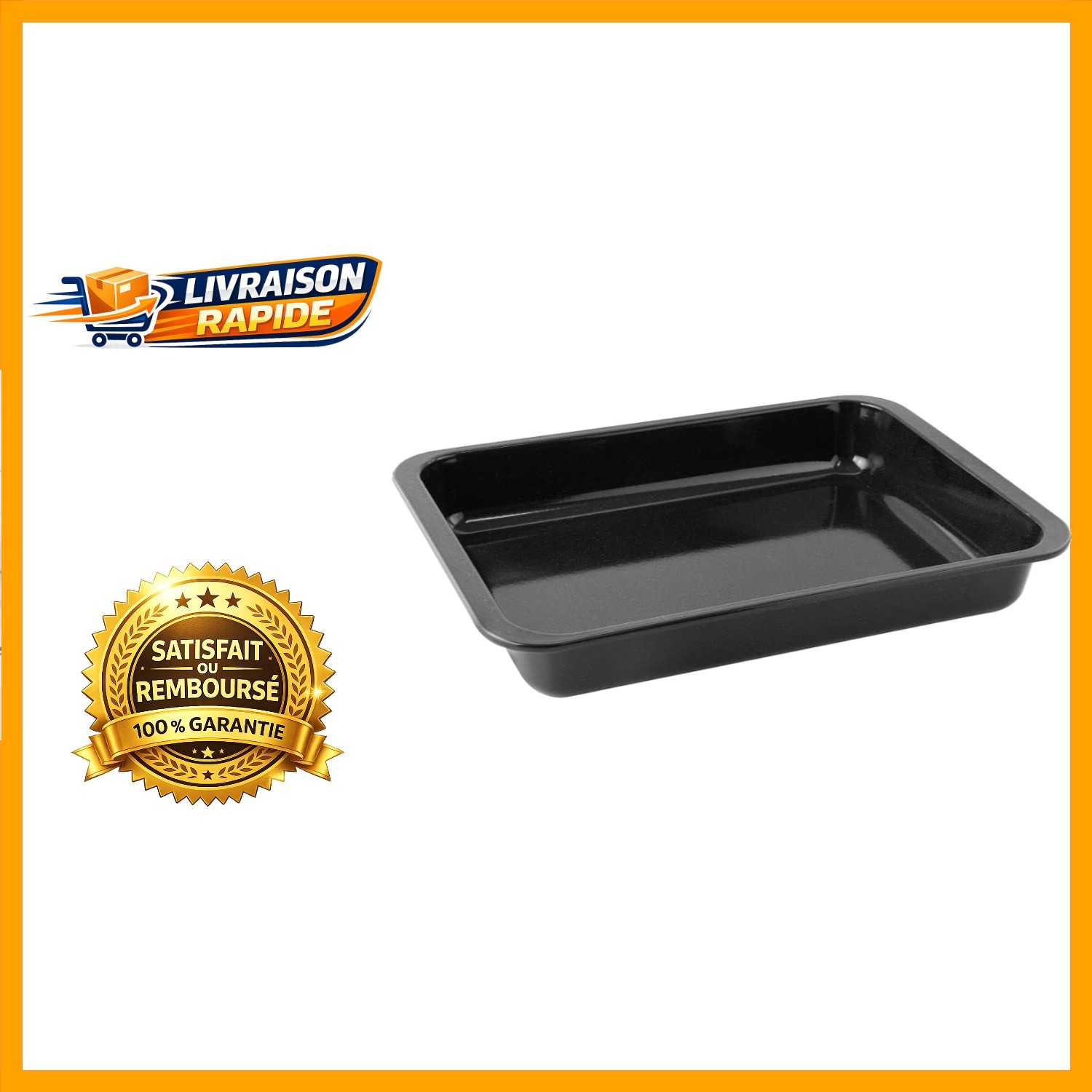 Plat au four XXL Zenker 7293 antiadhésif pour réussir tous vos gratins