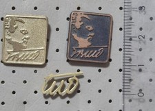 Josip Broz - TITO, lot 3 pieces vintage pin, badge / President of Yugoslavia